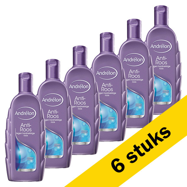 Andrelon Aanbieding: 6x Andrélon classic anti-roos shampoo (300 ml)  SAN00347 - 1