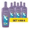 Andrelon Aanbieding: 6x Andrélon shampoo 2-in-1 voor ieder haartype (300 ml)  SAN00337
