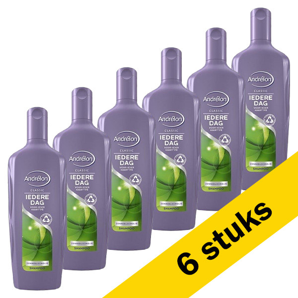Andrelon Aanbieding: 6x Andrélon shampoo Iedere Dag (300 ml)  SAN00350 - 1