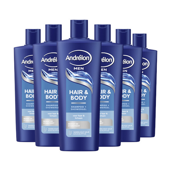 Aanbieding: Andrélon Classic Shampoo Hair & Body (6 stuks à 300 ml) SAN00598 - 2