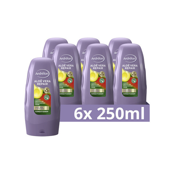Andrelon Aanbieding: Andrélon Conditioner Aloe Vera Repair (6x 250 ml)  SAN00358 - 1