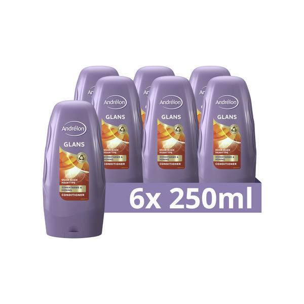 Andrelon Aanbieding: Andrélon Conditioner Glans & Care (6x 250 ml)  SAN00362 - 1