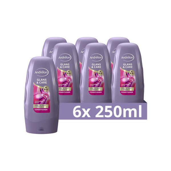 Andrelon Aanbieding: Andrélon Conditioner Glans (6x 250 ml)  SAN00384 - 1