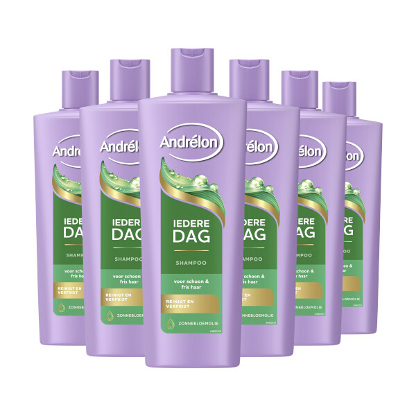 Aanbieding: Andrélon Iedere Dag Shampoo (6 stuks à 400 ml) SAN00628 Aanbieding: Andrélon Iedere Dag Shampoo (6 stuks à 400 ml) SAN00628 - 2
