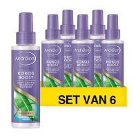 Andrelon Aanbieding: Andrélon Kokos Boost verzorgende spray (6x 125 ml)  SAN00330