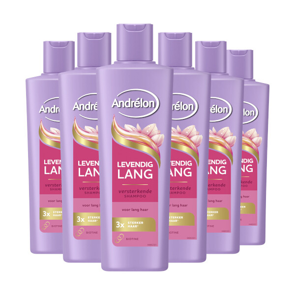 Aanbieding: Andrélon Levendig Lang Shampoo (6 stuks à 300 ml) SAN00602 - 2