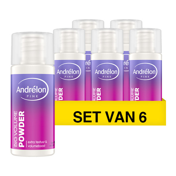Andrelon Aanbieding: Andrélon Pink Get The Volume Poeder (6x 7 gram)  SAN00412 - 1