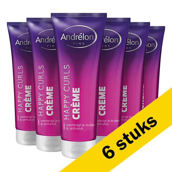Andrelon Aanbieding: Andrélon Pink Shape Curl Creme (6 x 125 ml)  SAN00416 - 1