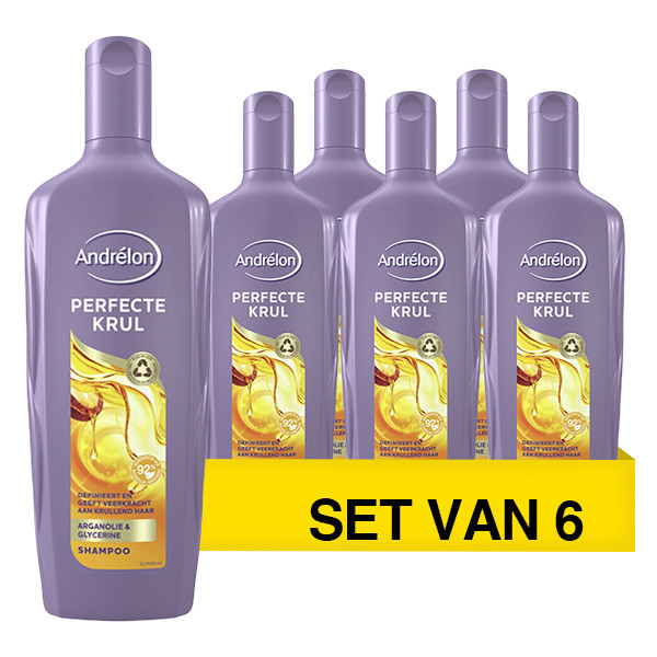 Aanbieding: Andrélon Shampoo Perfecte Krul (6 stuks à 300 ml) SAN00500 - 1