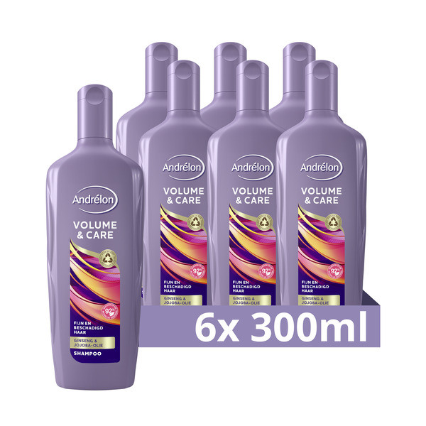 Andrelon Aanbieding: Andrélon Shampoo Volume&Care (6x 300 ml)  SAN00422 - 1