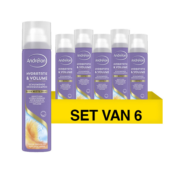 Aanbieding: Andrélon Special Droogshampoo Hydrate & Vol (6x 200 ml) SAN00432 - 1