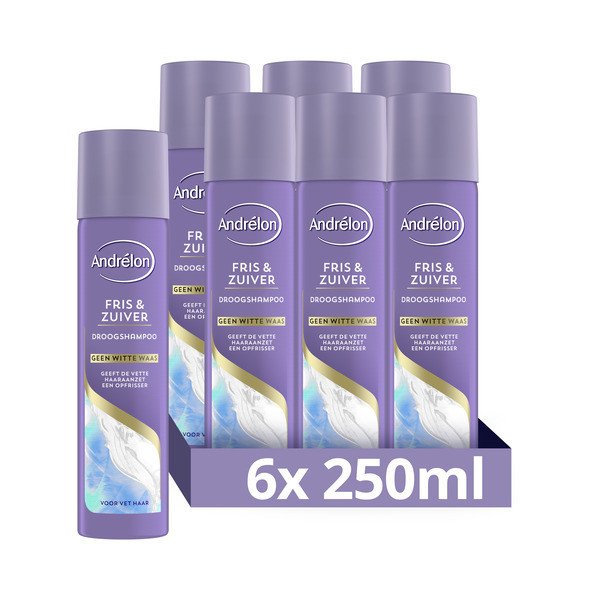 Andrelon Aanbieding: Andrélon Special Droogshampoo Klei Fris (6x 250 ml)  SAN00434 - 1