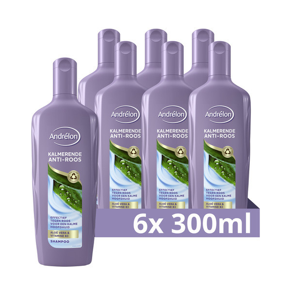 Andrelon Aanbieding: Andrélon Special Shampoo Kalmerende Anti-Roos (6x 300 ml)  SAN00450 - 1