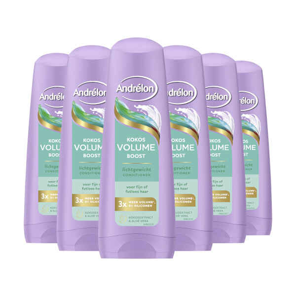 Aanbieding: Andrélon Volume Boost Conditioner (6 stuks à 200 ml) SAN00544 - 2