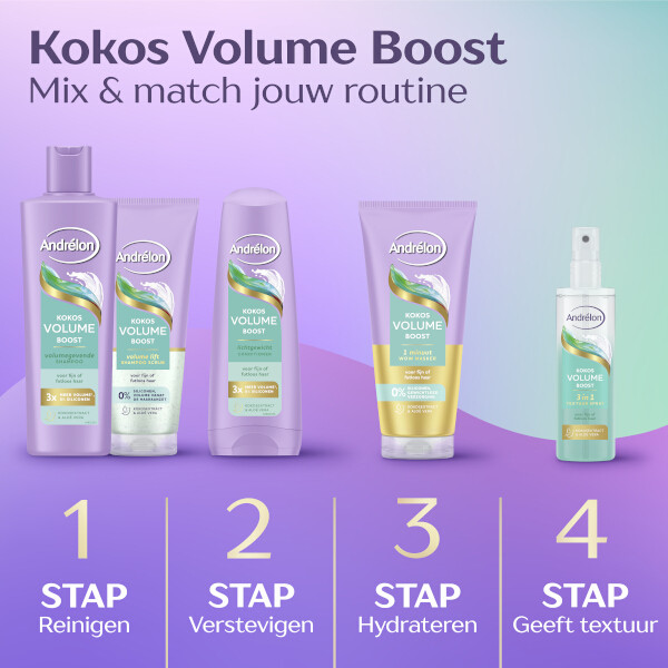 Aanbieding: Andrélon Volume Boost Conditioner (6 stuks à 200 ml) SAN00544 - 6