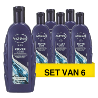 Andrelon Aanbieding: Andrelon Zilver Care Men Shampoo (6 stuks - 300 ml)  SAN00518