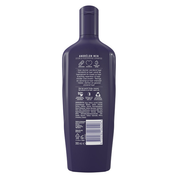 Andrelon Andrélon For Men Strong & Care Shampoo (300 ml)  SAN00419 - 3