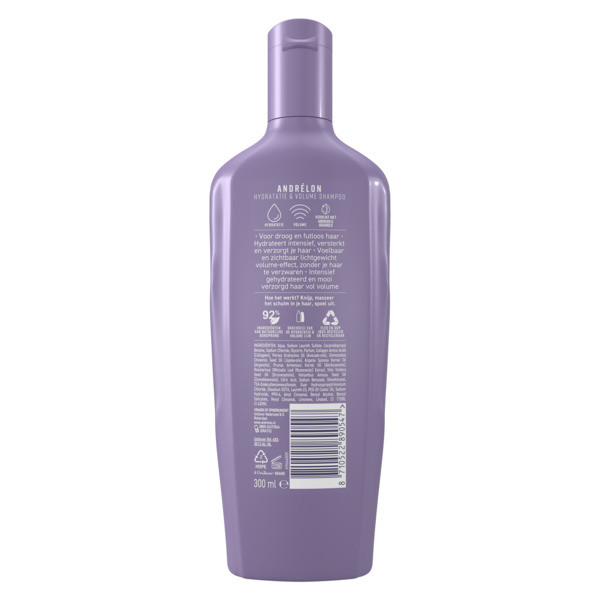 Andrelon Andrélon Special Shampoo Vol & Hydrate (300 ml)  SAN00445 - 3