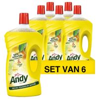 Andy Aanbieding: 6x Andy allesreiniger citrus (1 liter)  SAN00309