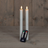 Led Dinerkaars 23 cm | Wit | 3D vlam | 2 stuks | 123led LCO00128 - 1