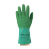 Ansell AlphaTec 16-650 Natuurrubberen Handschoen | Groen | Maat 8/M (12 paar)
