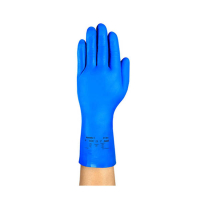 Ansell AlphaTec 37-501 Nitril Werkhandschoen | Blauw | Maat 9/L (12 paar) SSA07076