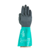Ansell AlphaTec 58-535W Nitril Werkhandschoen | Antraciet/Groen | Maat 9/L (6 paar) SSA07054 - 1