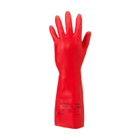 Ansell AlphaTec Solvex 37-900 Werkhandschoen | Rood | Maat 9/L (12 paar) SSA07090