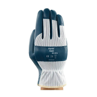 Ansell Hynit Cool 32-815 Nitril Werkhandschoen | Blauw/Wit | Maat 9/L (12 paar) SSA07075