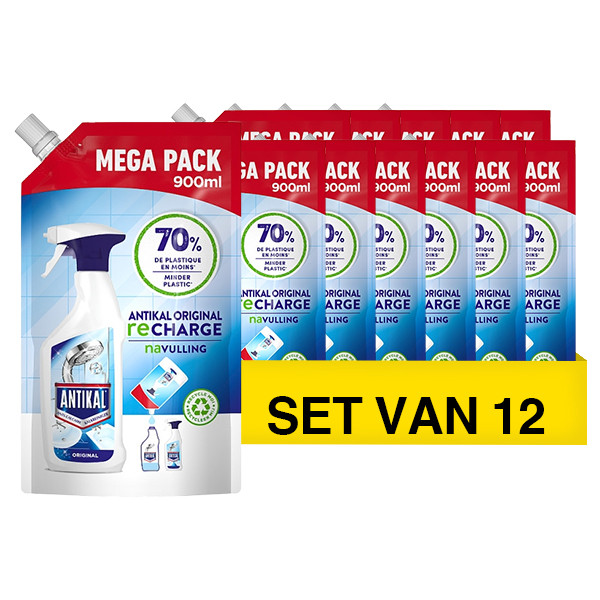 Aanbieding: Antikal Spray Classic Navulling (12 pakken - 900 ml) SAN00470 - 1