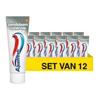 Aquafresh Aanbieding: 12x Aquafresh Tandsteen Controle tandpasta (75 ml)  SAQ01004