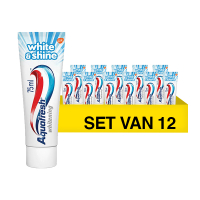 Aquafresh Aanbieding: Aquafresh Tandpasta White & Shine (12 stuks – 75 ml)  SAQ00051