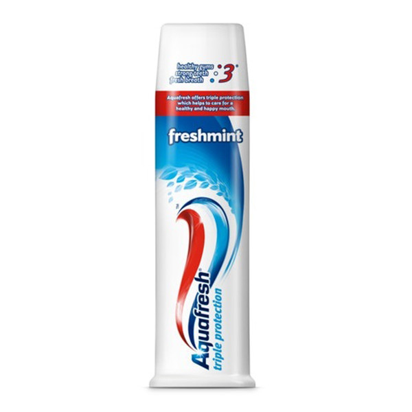 Aquafresh Freshmint tandpasta met pompje (100 ml)  SAQ00017 - 1