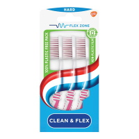 Aquafresh Tandenborstel Clean & Flex Hard (2+1 gratis)  SAQ00026