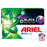 Ariel 4 In 1 Pods + Black Protection (15 wasbeurten) SAR05502