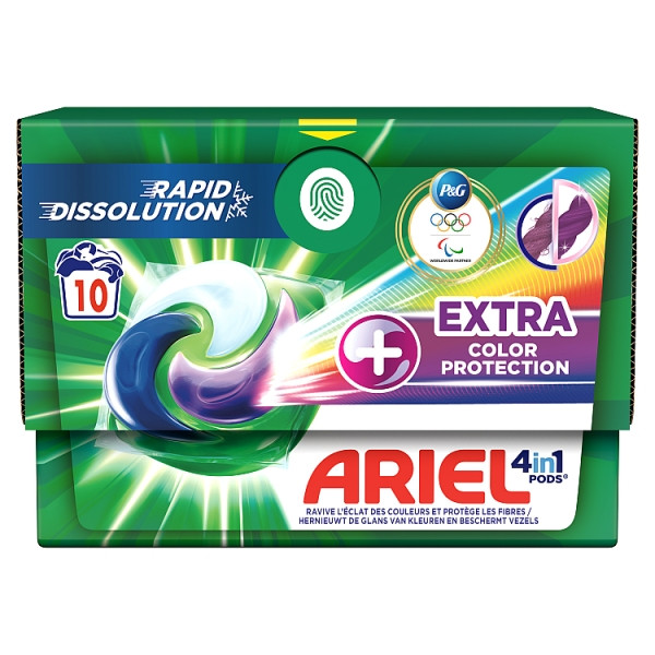 Ariel 4 in 1 Pods Extra Color Protection (10 wasbeurten) SAR05420 - 1