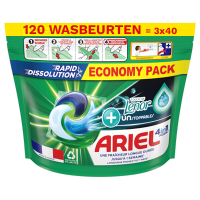 Ariel Aanbieding:Ariel 4 in 1 pods +Touch of Lenor Unstoppables (3 zakken - 120 wasbeurten)  SAR05261