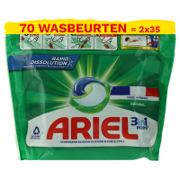 Ariel Aanbieding: Ariel 3-in-1 Pods Original (2 zakken - 70 wasbeurten)  SAR05437