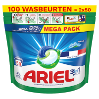 Ariel Aanbieding: Ariel 3 In 1 Pods Alpine (2 zakken - 100 wasbeurten)  SAR05403