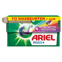 Ariel Aanbieding: Ariel All In 1 Pods Extra Fiber Protection (4 dozen - 112 wasbeurten)  SAR05267
