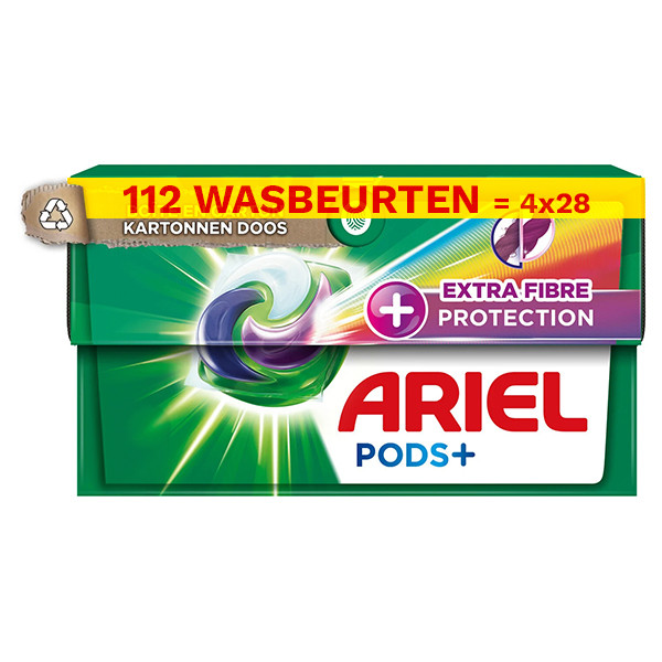 Ariel Aanbieding: Ariel All in 1 Pods+ Extra Fiber Protection (4 dozen - 112 wasbeurten)  SAR05267 - 1