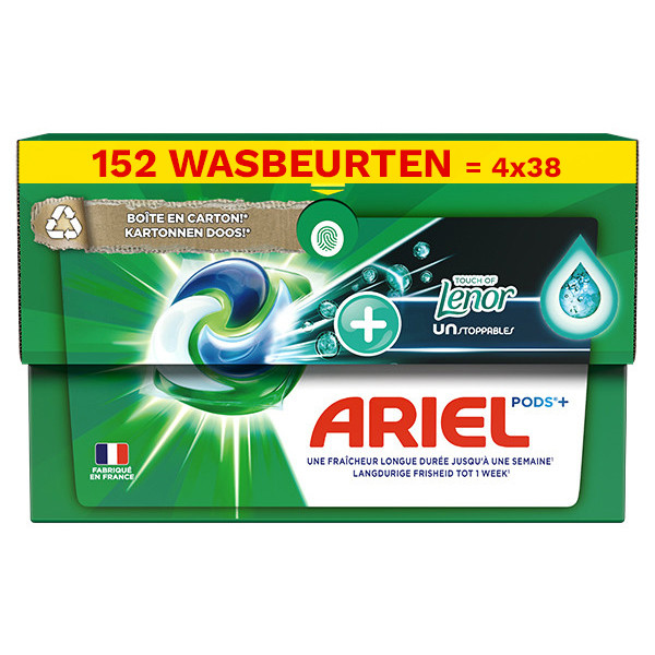Ariel Aanbieding: Ariel All in 1 Pods + Lenor Unstoppables (4 dozen - 152 wasbeurten)  SAR05223 - 1