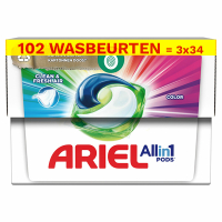 Ariel Aanbieding: Ariel All in 1 Pods Color Clean Fresh Air (3 dozen - 102 wasbeurten)  SAR05408