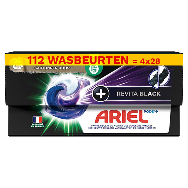 Ariel Aanbieding: Ariel All in 1 pods+ Revita Black (4 dozen - 112 wasbeurten)  SAR05245 - 1