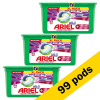 Ariel Aanbieding: Ariel All in 1 pods Clean & Protect Fiber Protection (3 dozen - 99 wasbeurten)  SAR05063