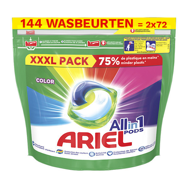 Ariel Aanbieding: Ariel All in 1 pods Color (140+4 gratis wasbeurten)  SAR00078 - 1