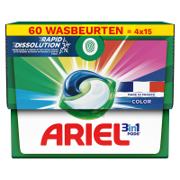 Ariel Aanbieding: Ariel All in 1 pods Color (4 zakken - 60 wasbeurten)  SAR05237