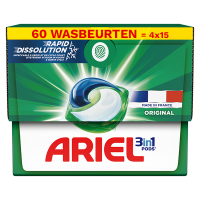 Ariel Aanbieding: Ariel All in 1 pods Original (4 zakken - 60 wasbeurten)  SAR05233