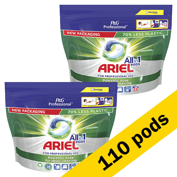 Aanbieding: Ariel All in 1 pods Professional Regular (110 wasbeurten) SAR05043 - 1
