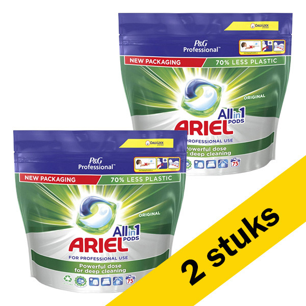 Aanbieding: Ariel All in 1 pods Professional Regular (150 wasbeurten) SAR05101 - 1
